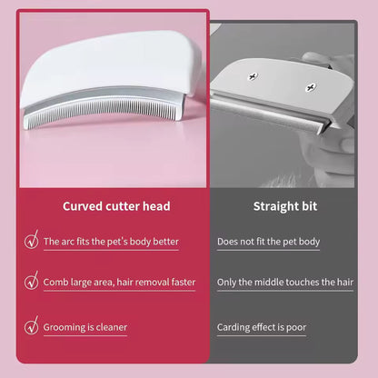 LumaPet™ FurGlide Deshedding Comb