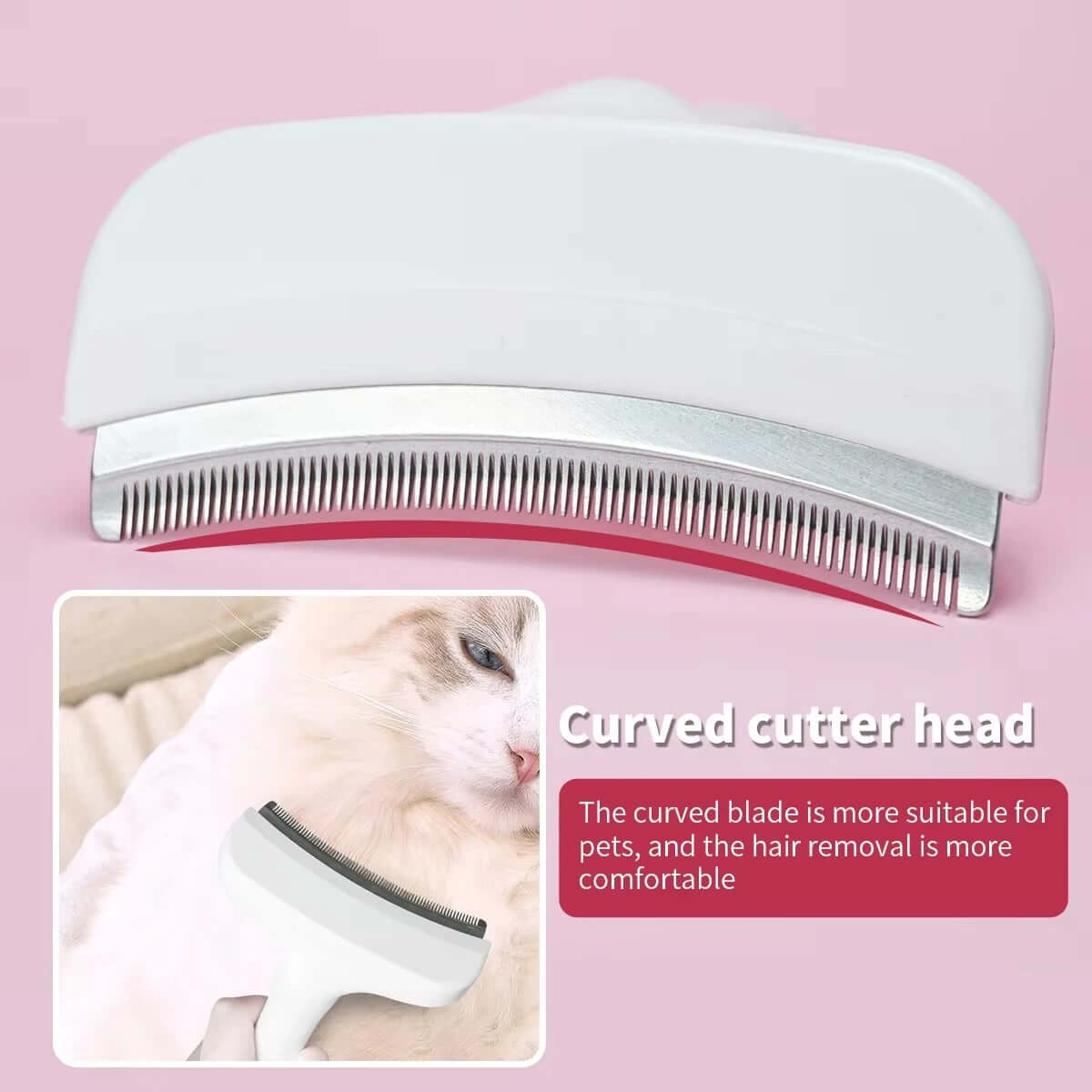 LumaPet™ FurGlide Deshedding Comb